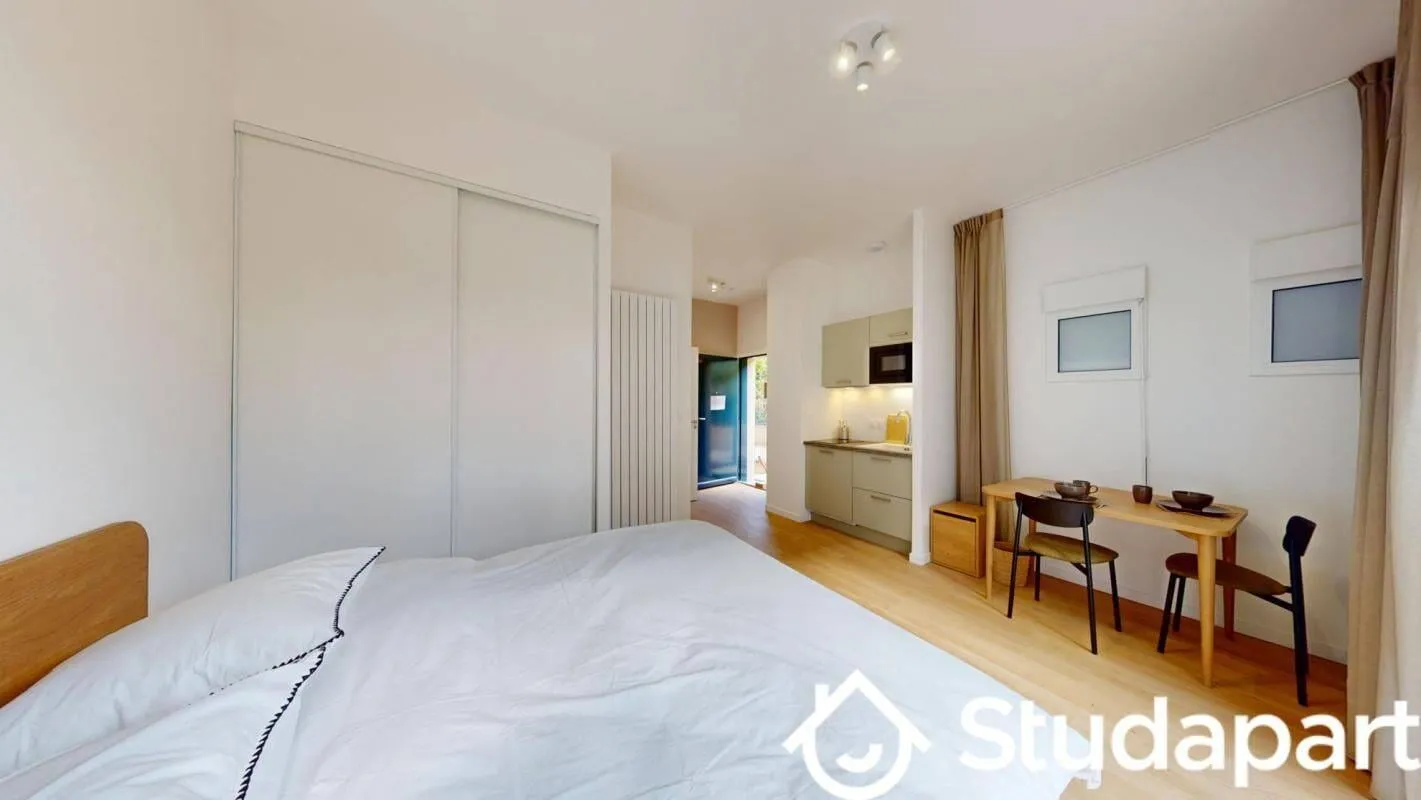 Coin repas et séjour de la résidence