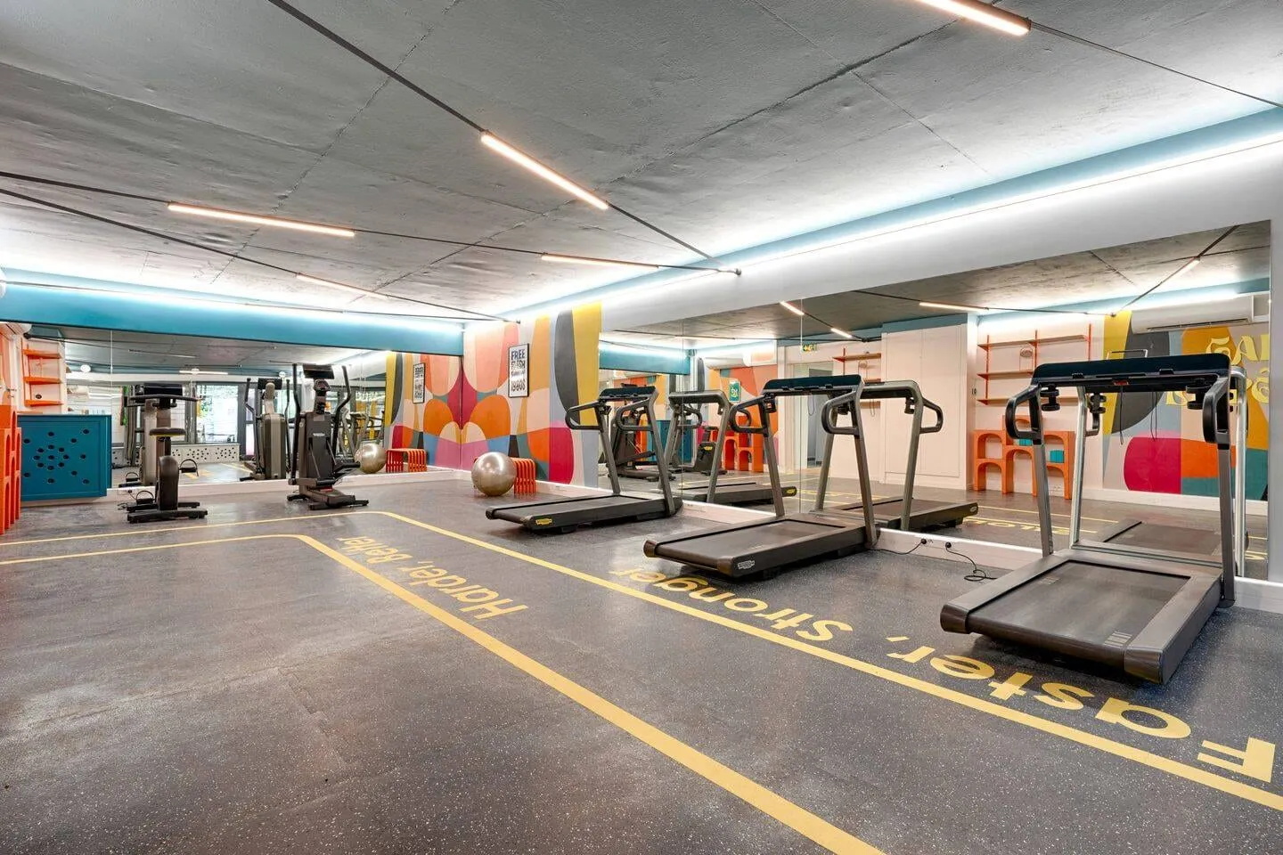 Salle de sport de la résidence