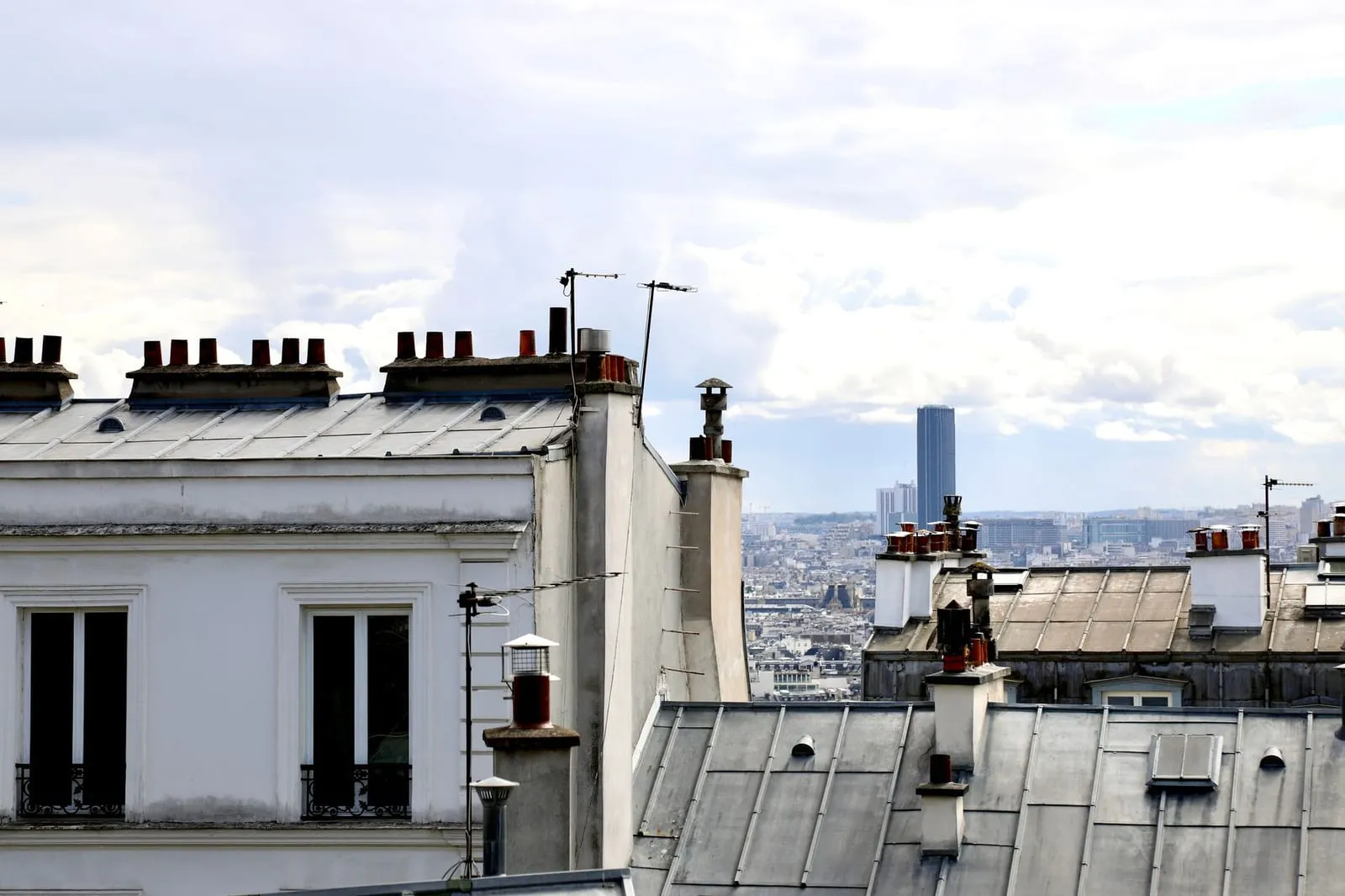 Vue sur les toits de Paris