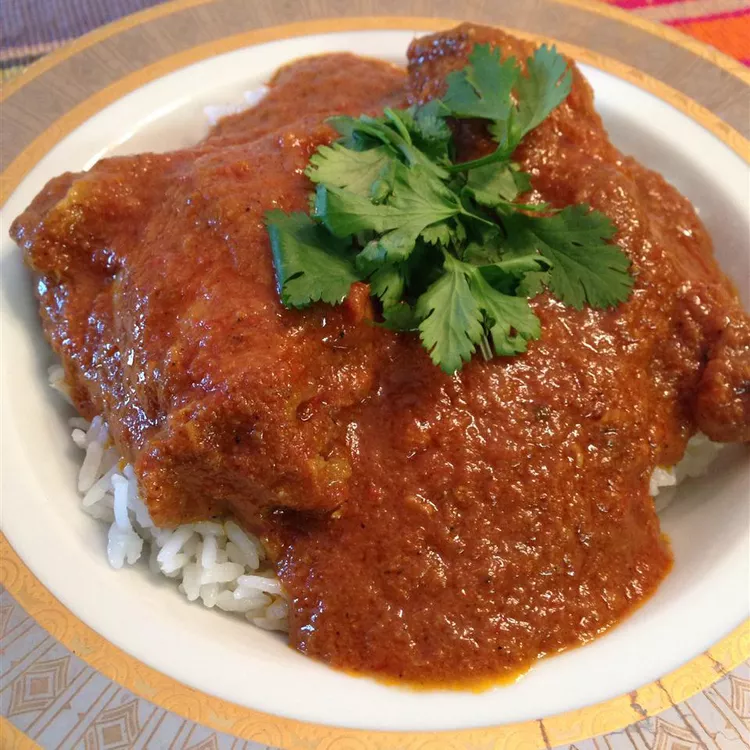 Indian Chicken with Tomato and Rice