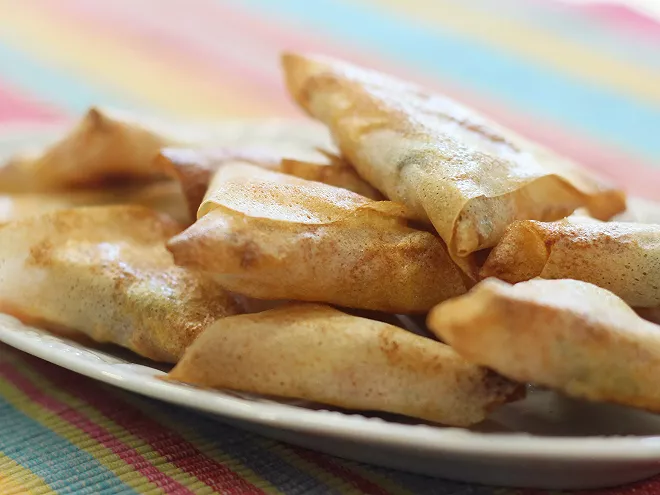 Samosas with Minced Meat