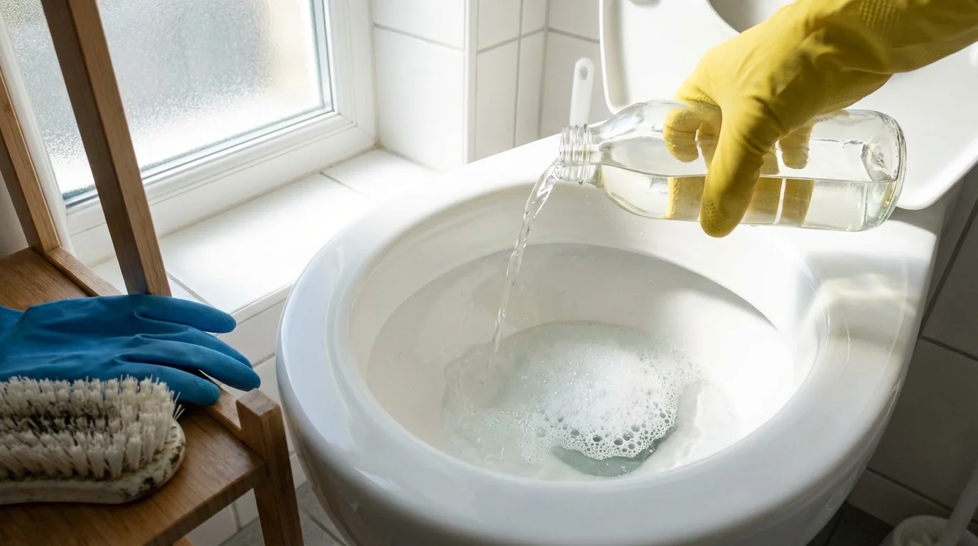 Why Do People Put Vinegar in Their Toilet Bowl? Read On to Find Out